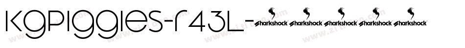 KgPiggies-r43L字体转换
