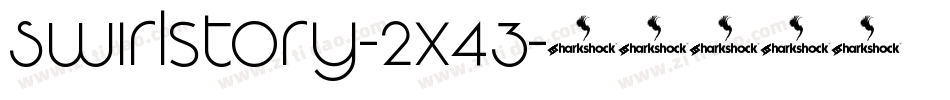 Swirlstory-2X43字体转换