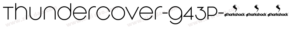Thundercover-g43P字体转换