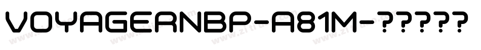 VoyagerNbp-a81m字体转换