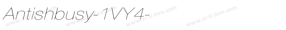Antishbusy-1VY4字体转换