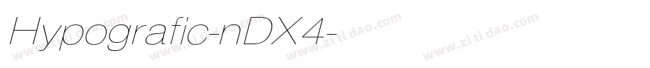 Hypografic-nDX4字体转换