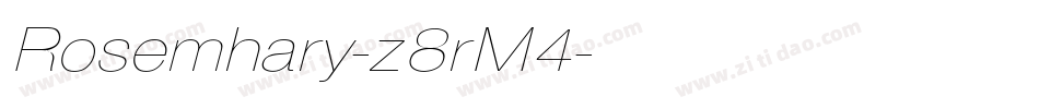 Rosemhary-z8rM4字体转换