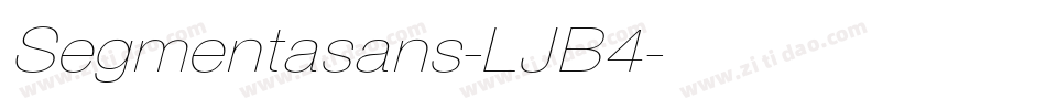 Segmentasans-LJB4字体转换