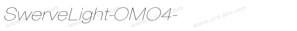 SwerveLight-OMO4字体转换