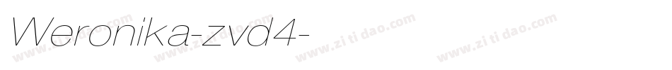 Weronika-zvd4字体转换