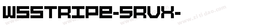 WsStripe-5RVx字体转换
