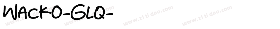 Wacko-Glq字体转换