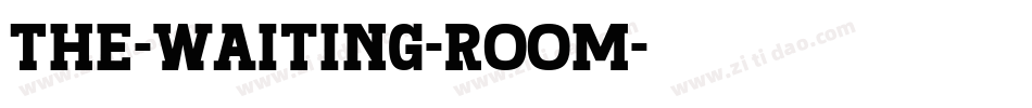 The-Waiting-Room字体转换