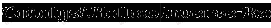 CatalystHollowInverse-RzdM字体转换