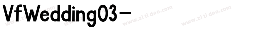 VfWedding03字体转换