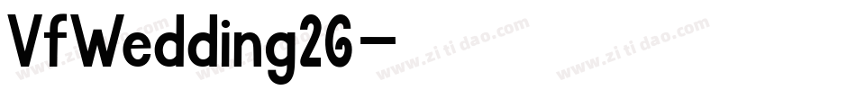 VfWedding26字体转换