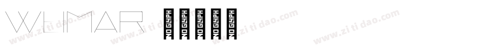 weimar字体转换
