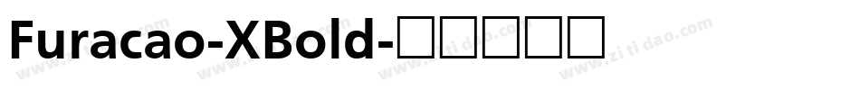 Furacao-XBold字体转换
