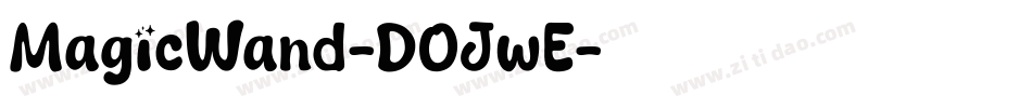 MagicWand-DOJwE字体转换