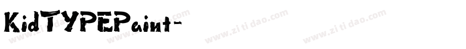 KidTYPEPaint字体转换