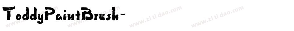 ToddyPaintBrush字体转换
