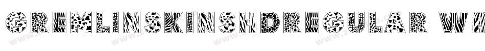 GremlinSkinsHdRegular-WB3Y字体转换