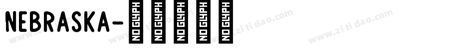 Nebraska字体转换