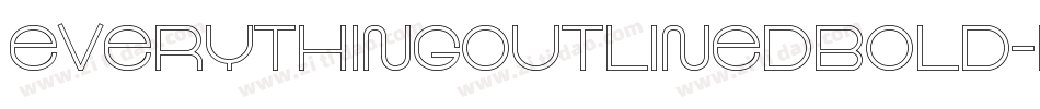 EverythingOutlinedBold-KnOD字体转换