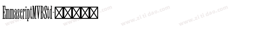 EmmascriptMVBStd字体转换