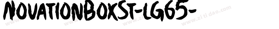 NovationBoxSt-lG65字体转换