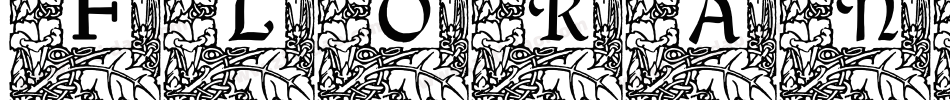 Florana_Initials字体转换