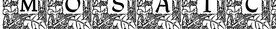 Mosaic_Initials字体转换