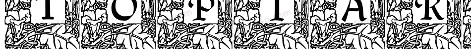 Topiary_Initials字体转换