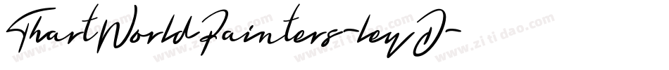 ThartWorldPainters-leyD字体转换