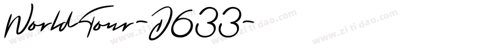 WorldTour-D633字体转换