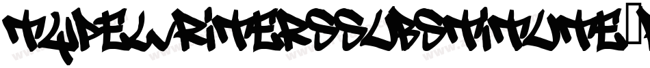 TypeWritersSubstitute-Black字体转换