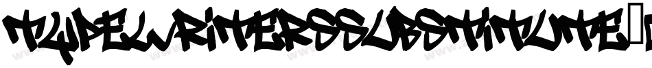 TypeWritersSubstitute-Oblique字体转换