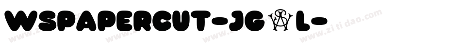 WsPaperCut-jG8l字体转换