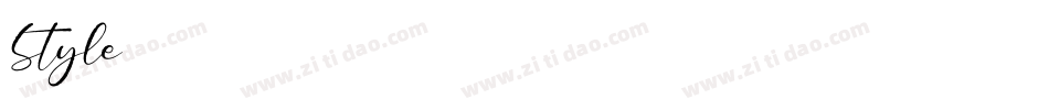 Style-字体转换
