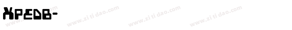 Xpedb字体转换