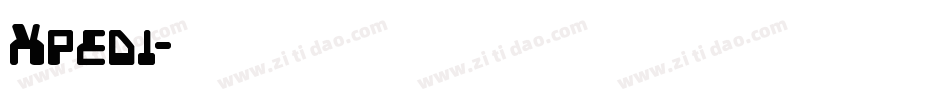 Xpedi字体转换
