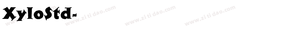XyloStd字体转换