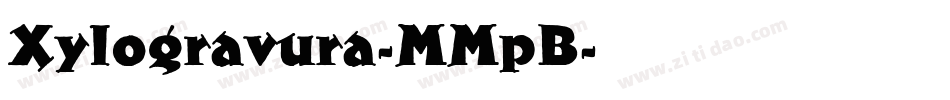 Xylogravura-MMpB字体转换