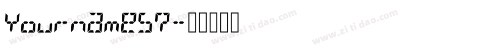YournameS7字体转换