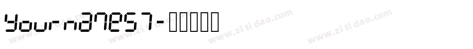 YournameS7字体转换