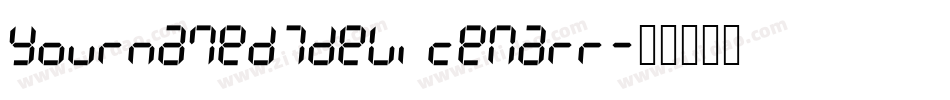YournameD7DeviceNarr字体转换