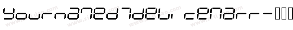 YournameD7DeviceNarr字体转换