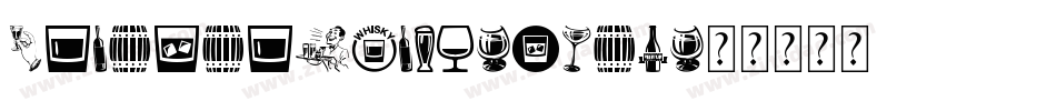 AlcoholLicks-w1on字体转换