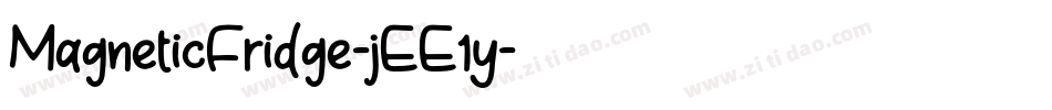 MagneticFridge-jEE1y字体转换