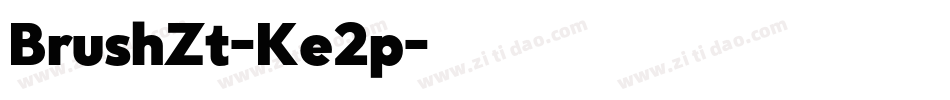 BrushZt-Ke2p字体转换