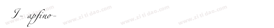 VNI-Zapfino字体转换