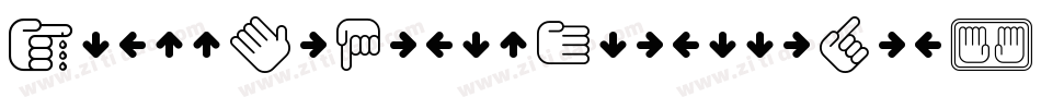 ThrowMyHandsUpintheAir字体转换