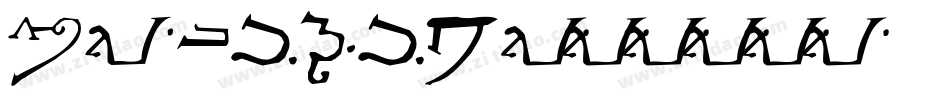 Magilio字体转换