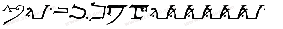 Maginot字体转换
